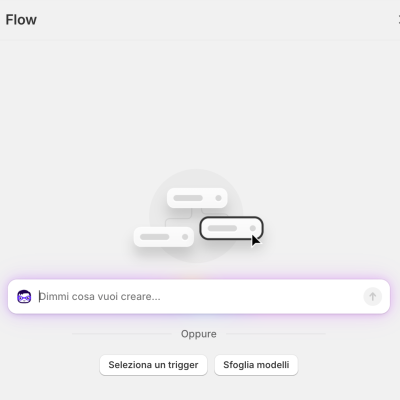 Chiedi la creazione di un'automazione a Sidekick, l'intelligenza artificiale di Shopify.